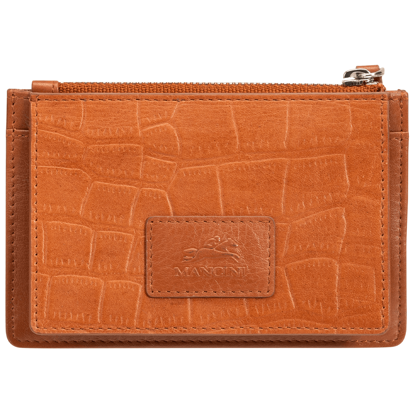 MANCINI LEATHER WALLET COIN POCKET CROCO COLLECTION Wallet.