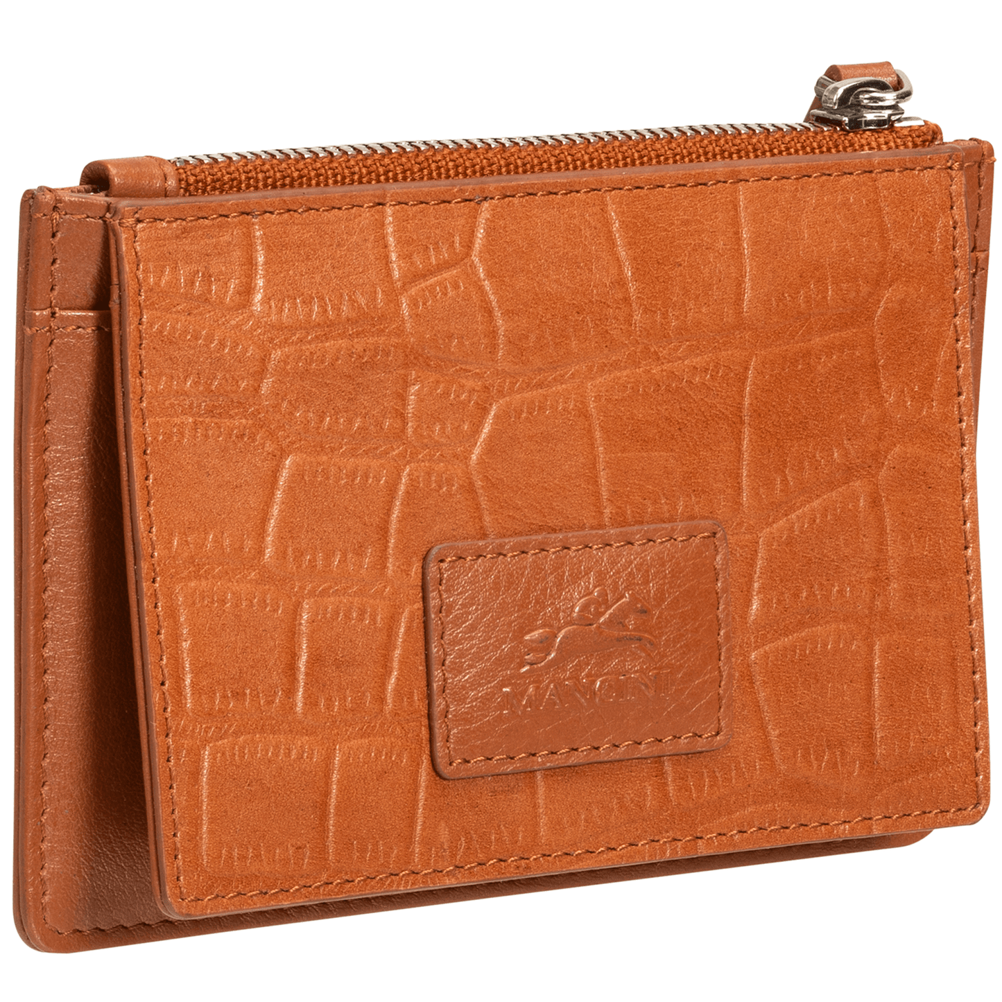 MANCINI LEATHER WALLET COIN POCKET CROCO COLLECTION Wallet.