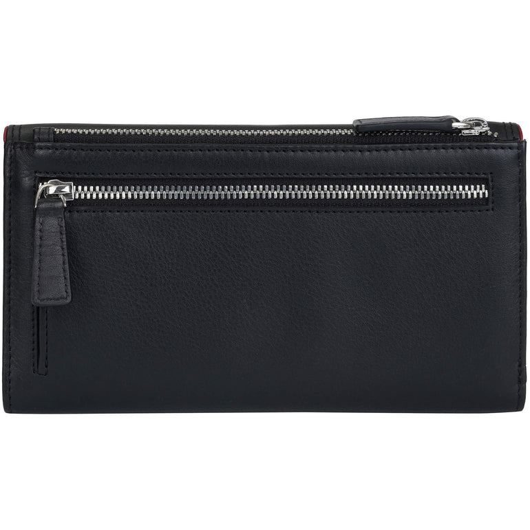 MANCINI LEATHER MEDIUM CLUTCH WALLET SONOMA COLLECTION