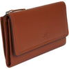 MANCINI LEATHER MEDIUM CLUTCH WALLET SONOMA COLLECTION