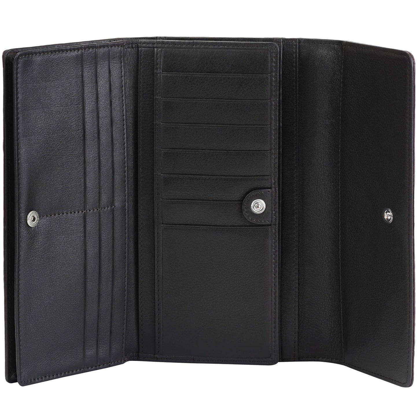 MANCINI LEATHER QUAD-FOLD WALLET CROCO-2 COLLECTION Wallet.