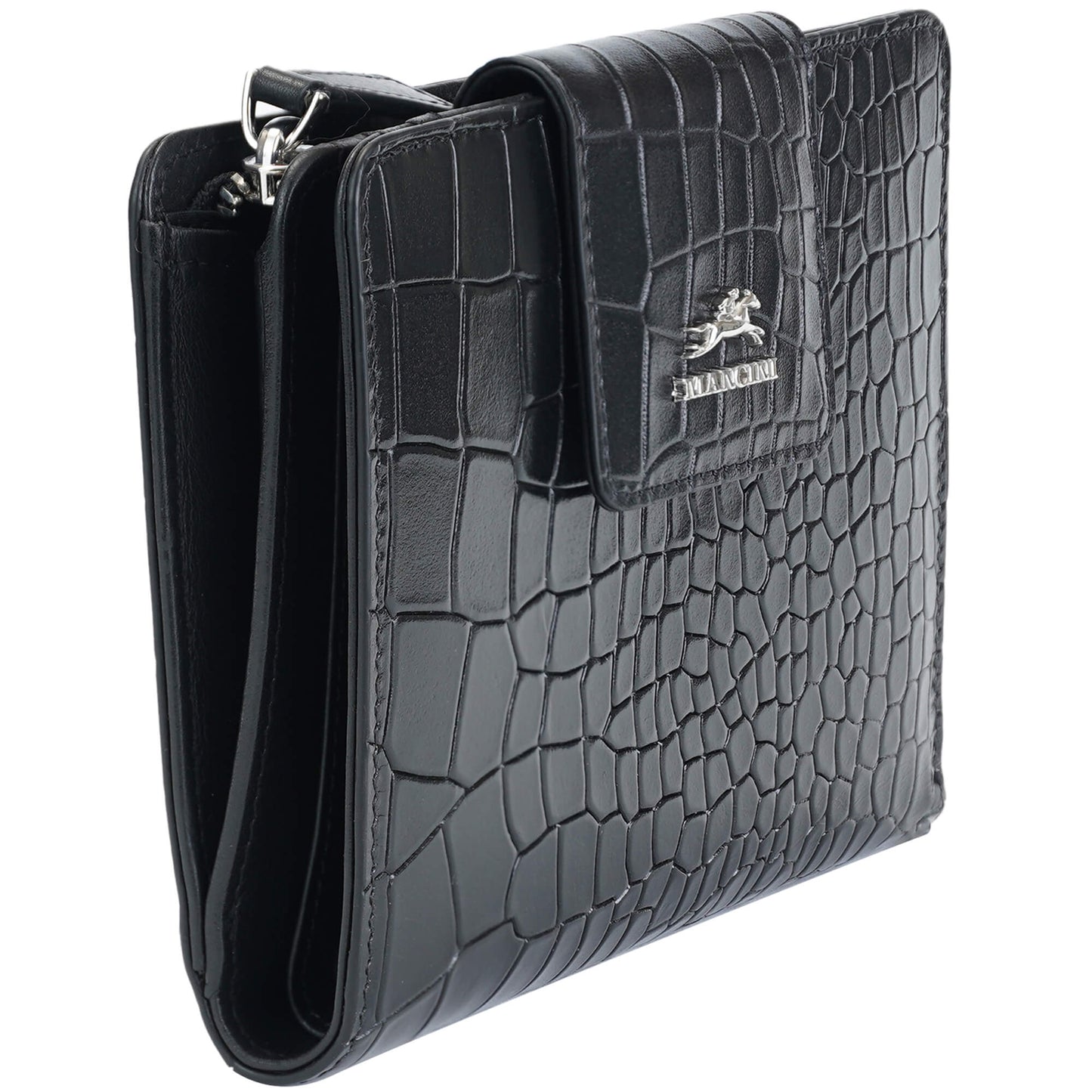 MANCINI LEATHER MEDIUM WALLET CROCO-2 COLLECTION Wallet.