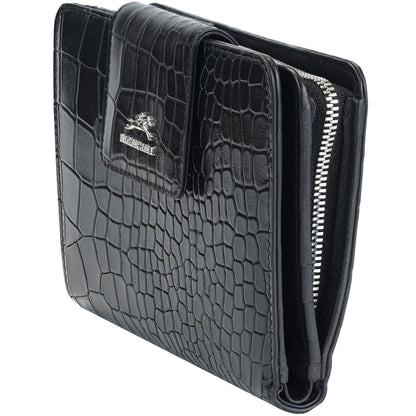 MANCINI LEATHER MEDIUM WALLET CROCO-2 COLLECTION Wallet.