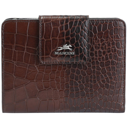 MANCINI LEATHER MEDIUM WALLET CROCO-2 COLLECTION Wallet.