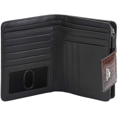 MANCINI LEATHER MEDIUM WALLET CROCO-2 COLLECTION Wallet.