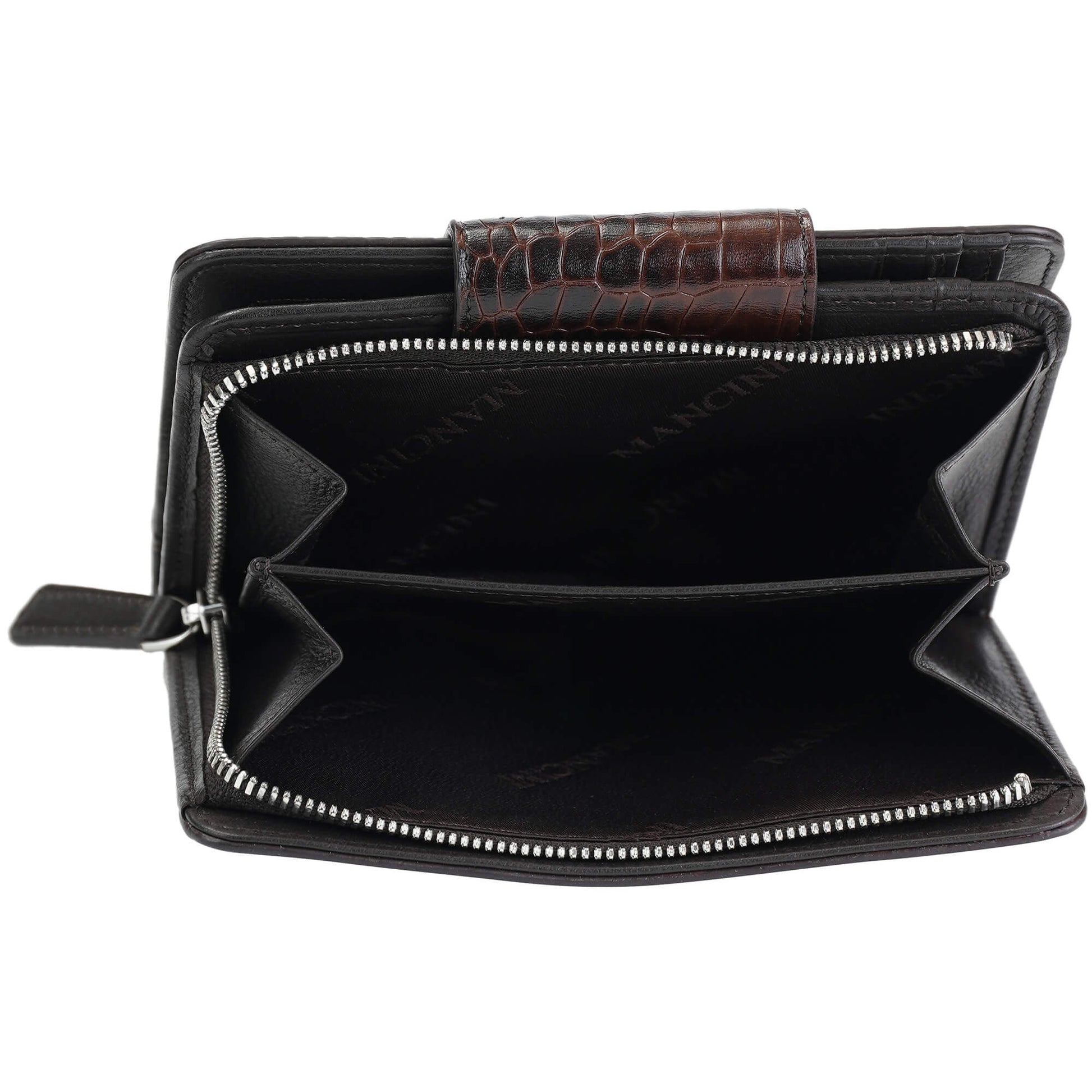 MANCINI LEATHER MEDIUM WALLET CROCO-2 COLLECTION Wallet.