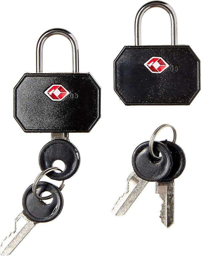 LEWIS N CLARK (PACK OF 2) TRAVEL SENTRY KEY LOCKS