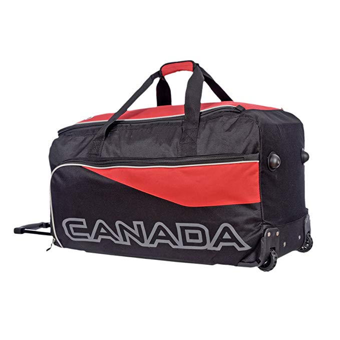 CANADA HOCKEY BAG WITH WHEELS Duffle Bags.