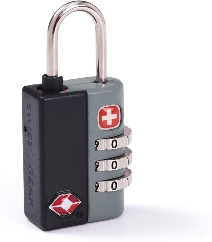 SWISS GEAR 3 DIAL TRAVEL SENTRY COMBINATION LOCKS