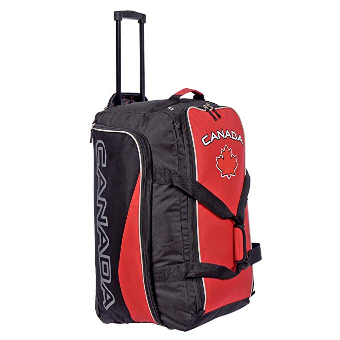 CANADA HOCKEY BAG WITH WHEELS Duffle Bags.