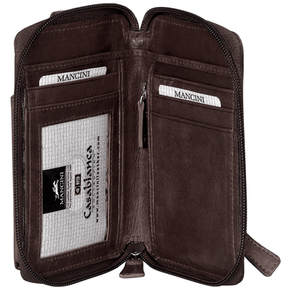 MANCINI LEATHER CELLULAR WALLET CASABLANCA COLLECTION Wallet.