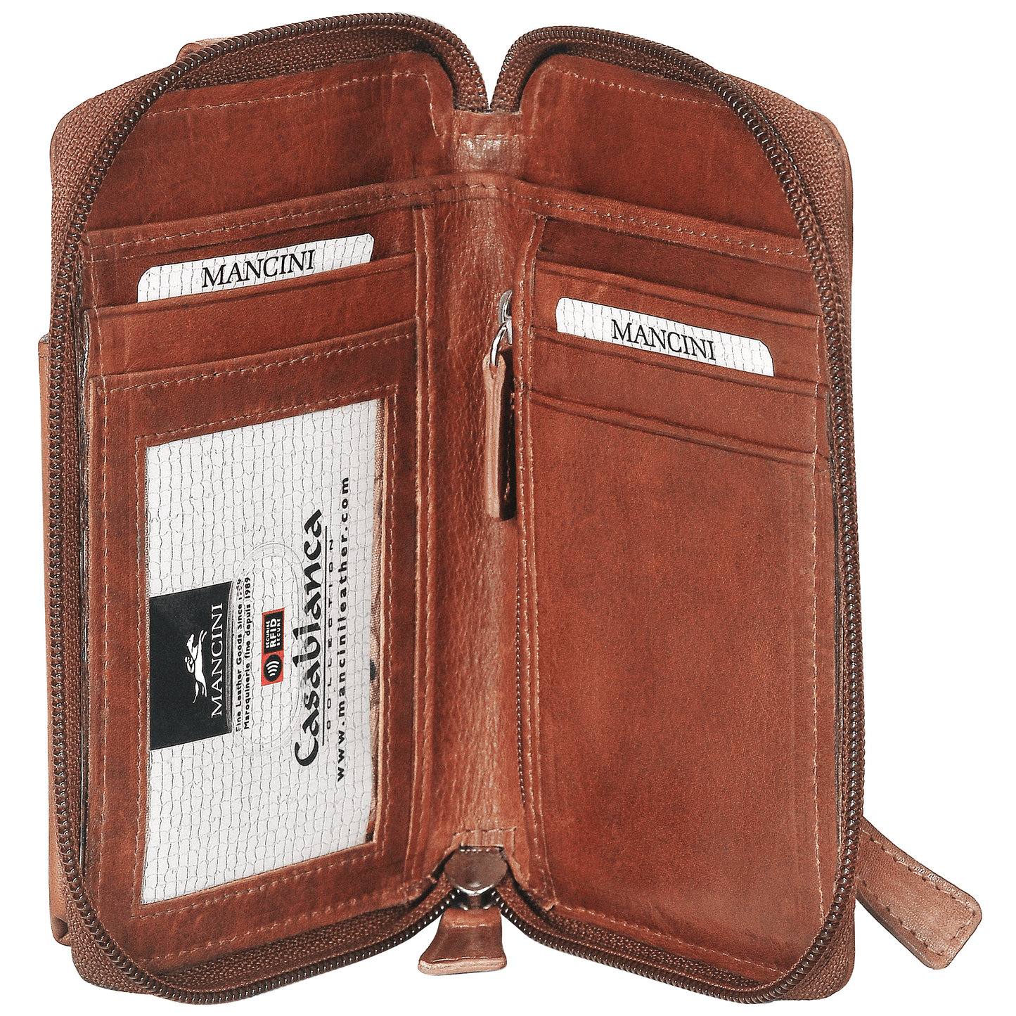 MANCINI LEATHER CELLULAR WALLET CASABLANCA COLLECTION Wallet.