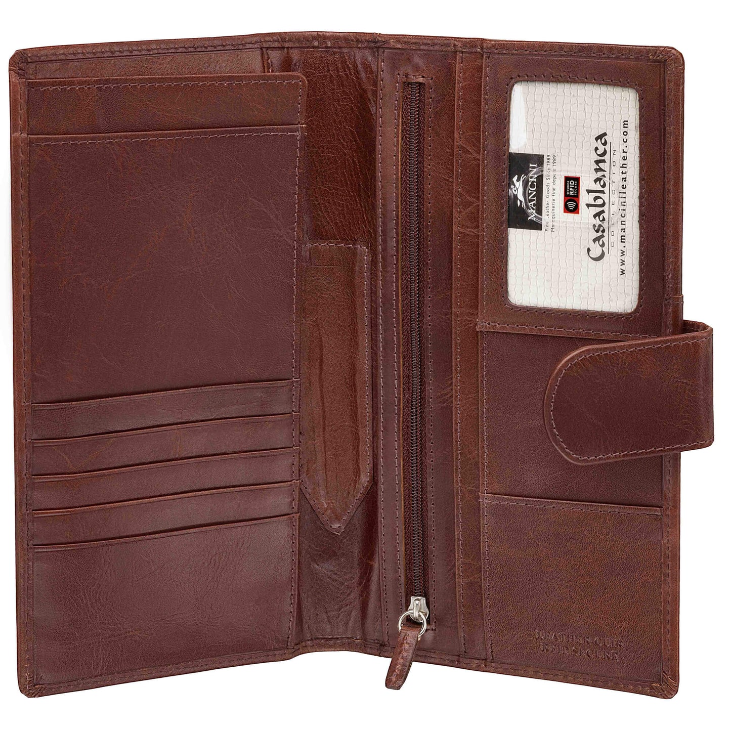 Mancini Leather Classic Passport Organiser (Casablanca Edition)
