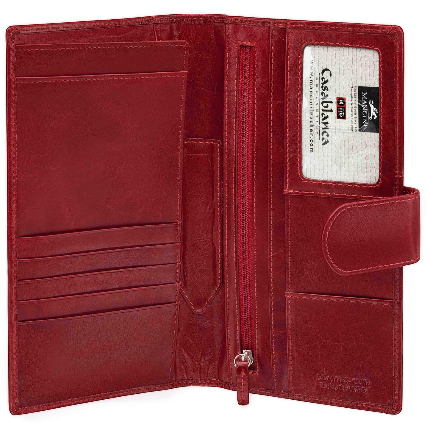Mancini Leather Classic Passport Organiser (Casablanca Edition)
