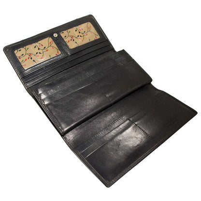 MANCINI LEATHER TRI-FOLD WALLET CASABLANCA COLLECTION Wallet.