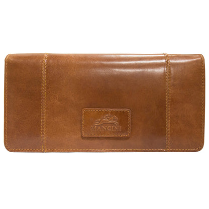 MANCINI LEATHER TRI-FOLD WALLET CASABLANCA COLLECTION Wallet.