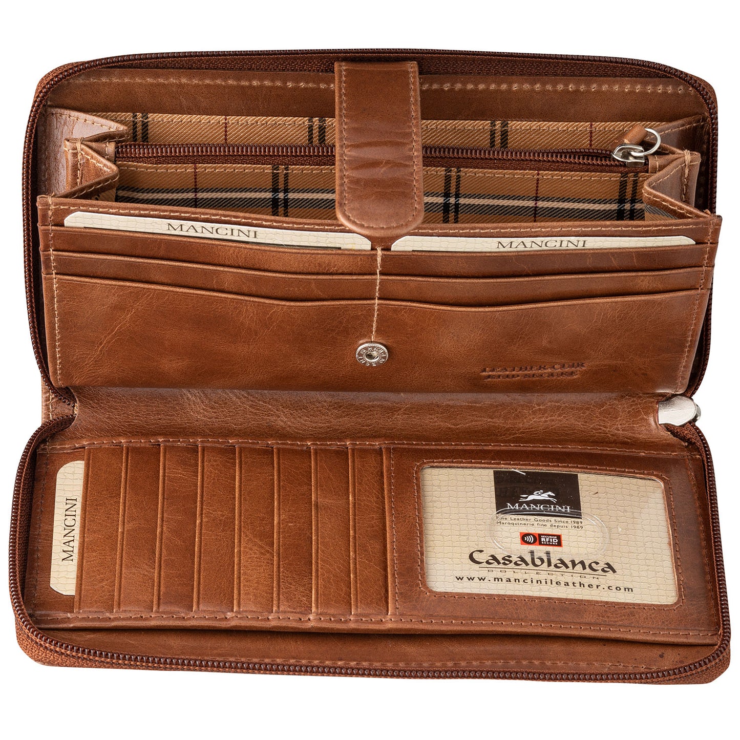 MANCINI LEATHER WALLET CASABLANCA COLLECTION Wallet.