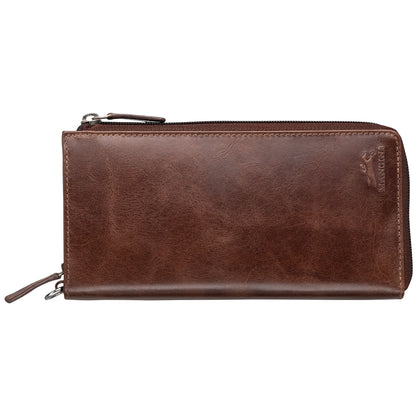 MANCINI LEATHER CLUTCH WALLET CASABLANCA COLLECTION Wallet.