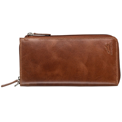 MANCINI LEATHER CLUTCH WALLET CASABLANCA COLLECTION Wallet.