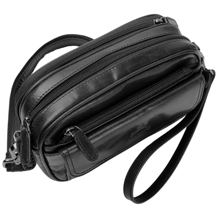 Mancini Buffalo Crossbody Unisex Bag