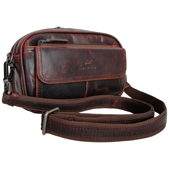 Mancini Buffalo Crossbody Unisex Bag