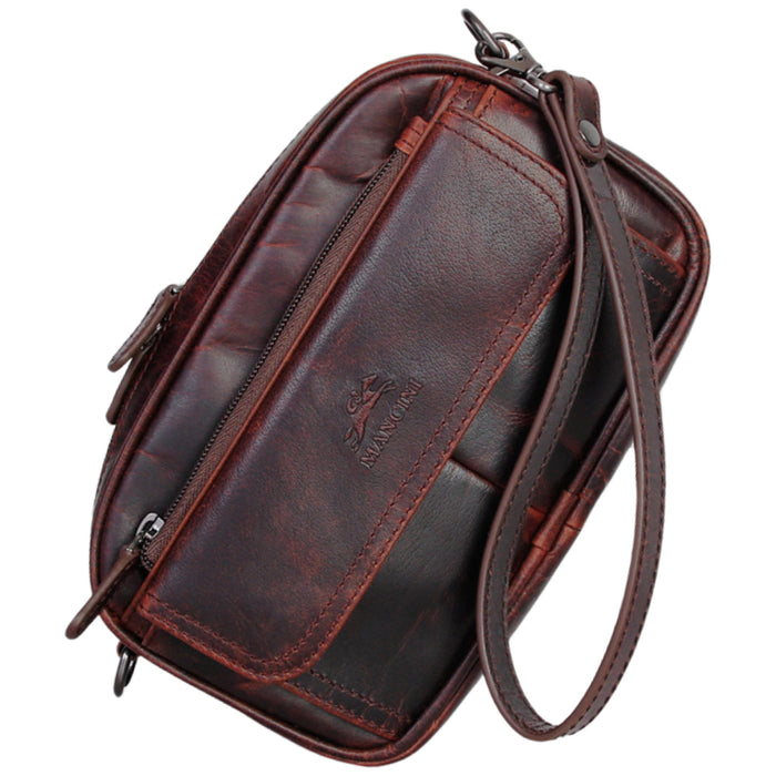 Mancini Buffalo Crossbody Unisex Bag