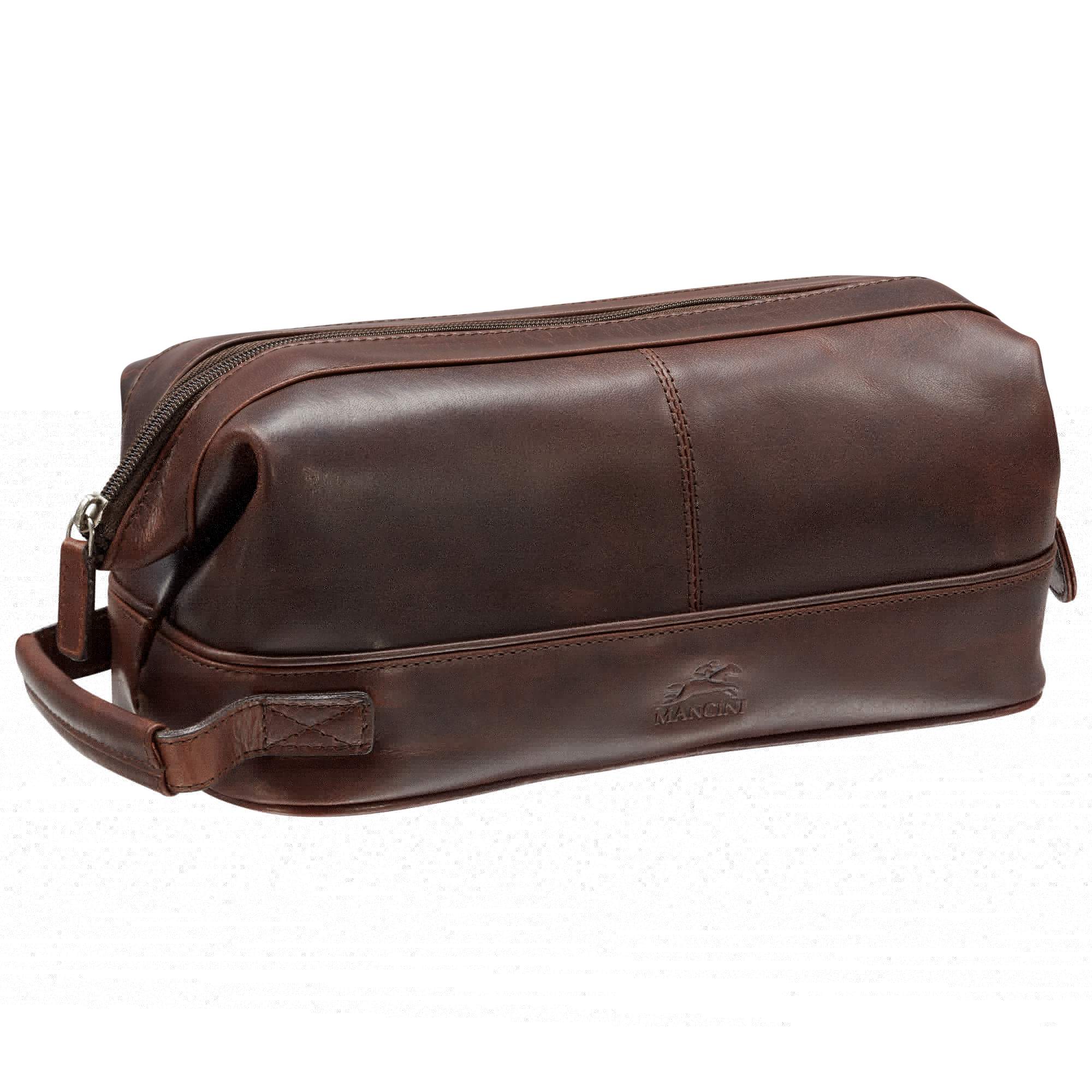 Mancini Buffalo Classic Toiletry Bag