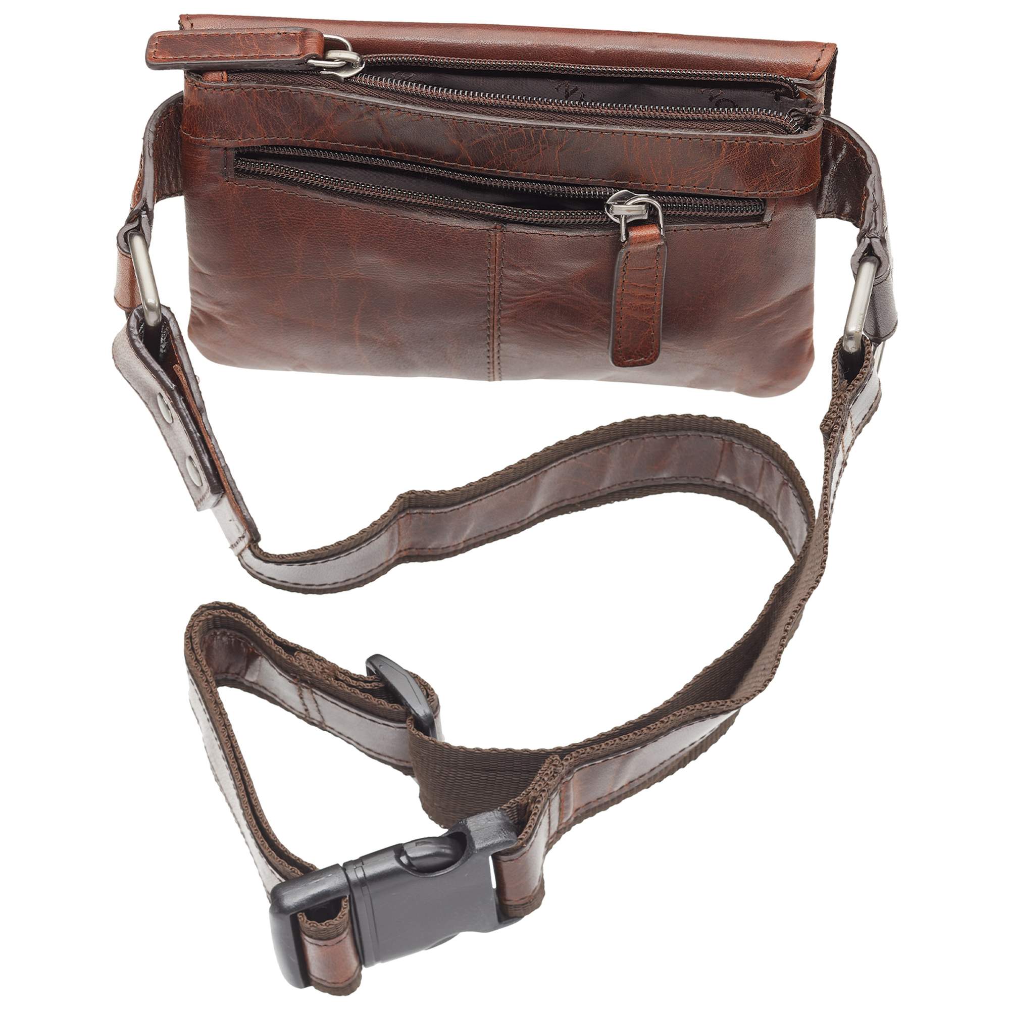 Mancini Buffalo Slim Waist Bag 8