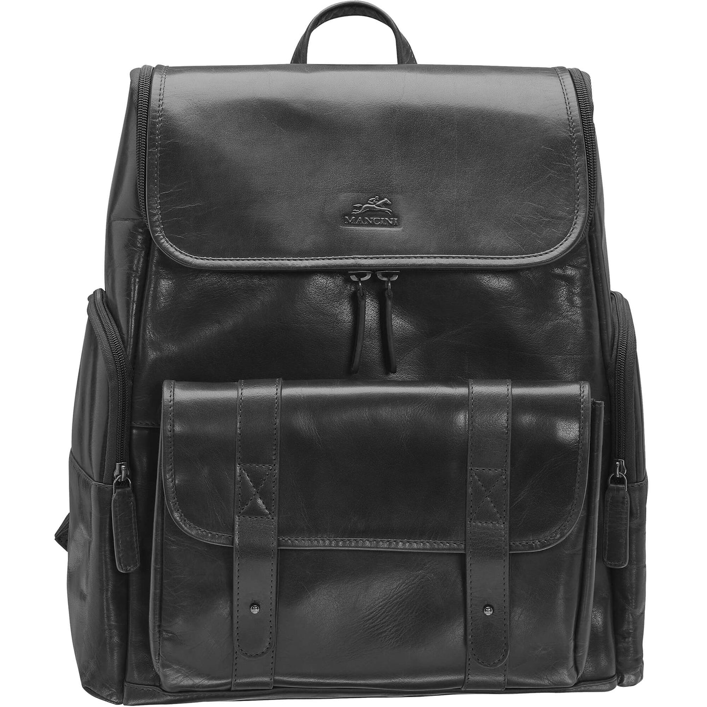 MANCINI LEATHER BACKPACK BUFFALO COLLECTION Backpacks.