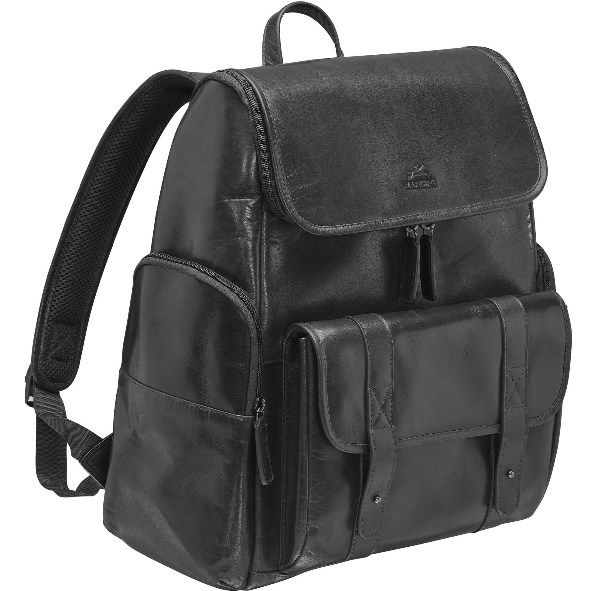 MANCINI LEATHER BACKPACK BUFFALO COLLECTION Backpacks.