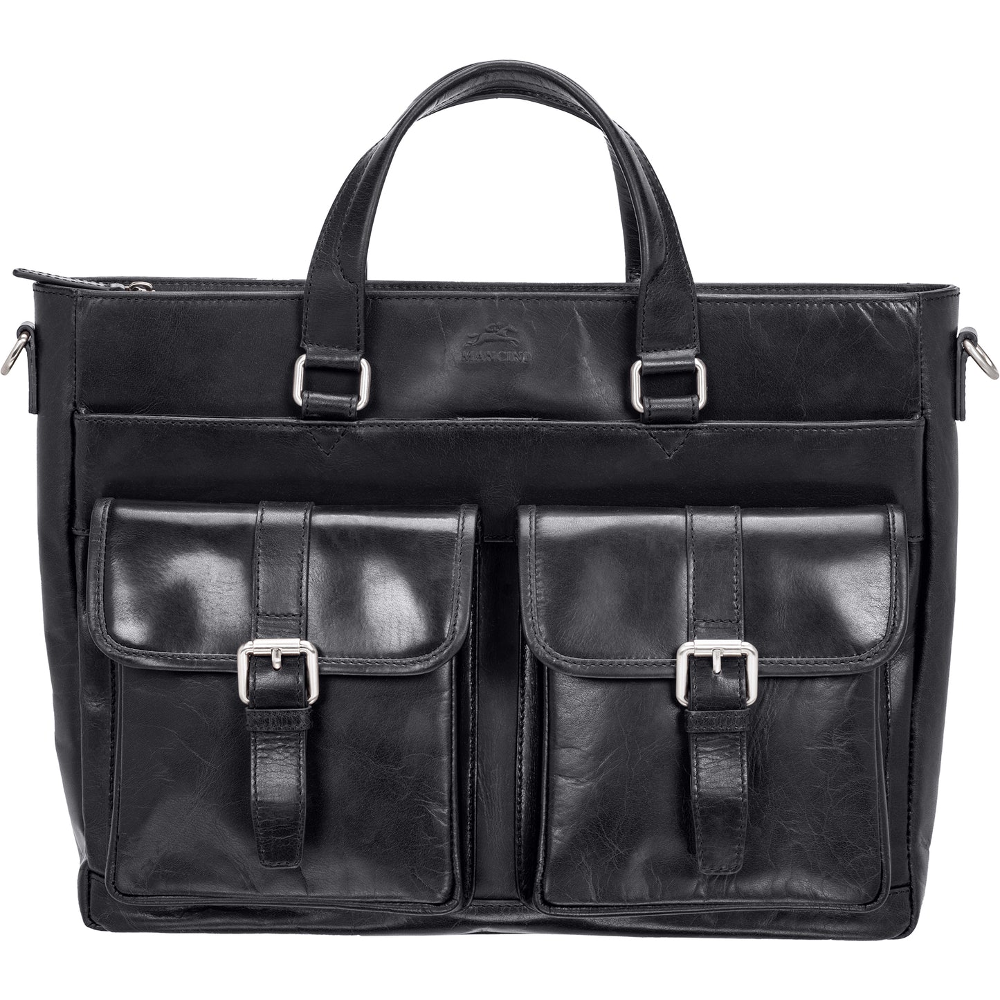 MANCINI BUFFALO LEATHER TOTE (70s Edition)