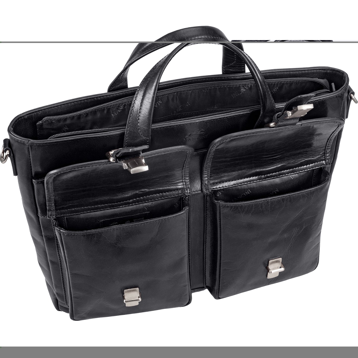 MANCINI BUFFALO LEATHER TOTE (70s Edition)