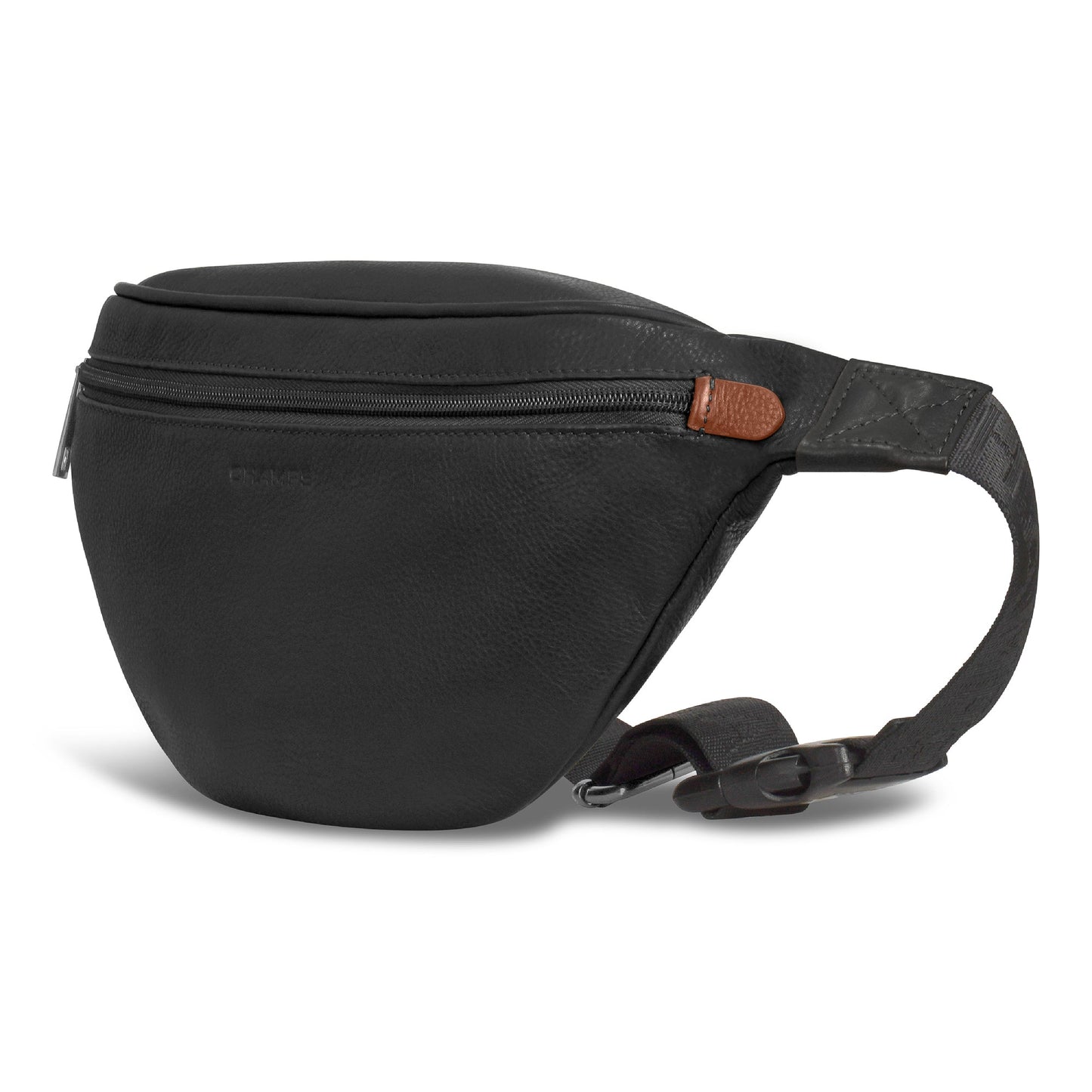 ONYX / LEATHER WAIST-PACK