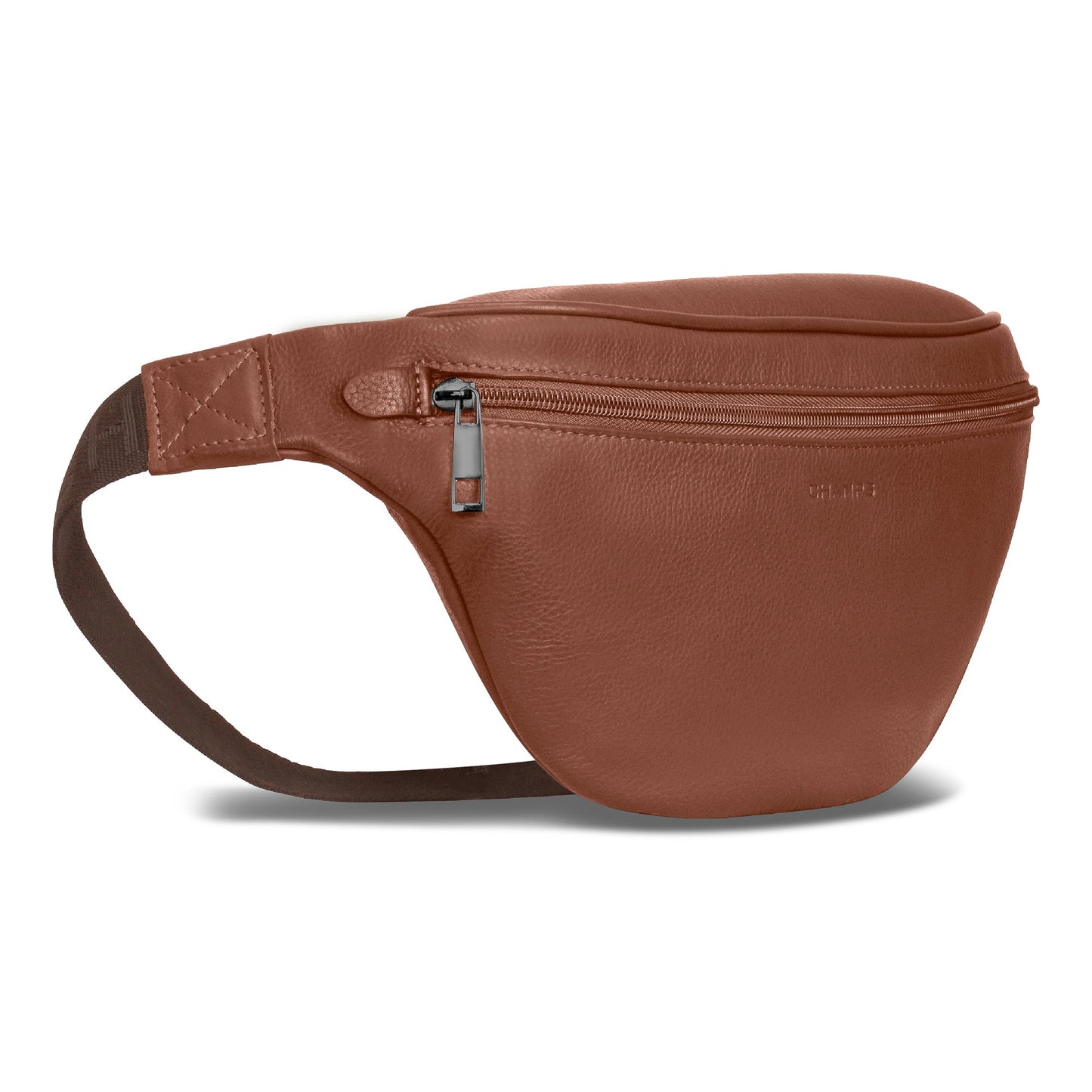 ONYX / LEATHER WAIST-PACK