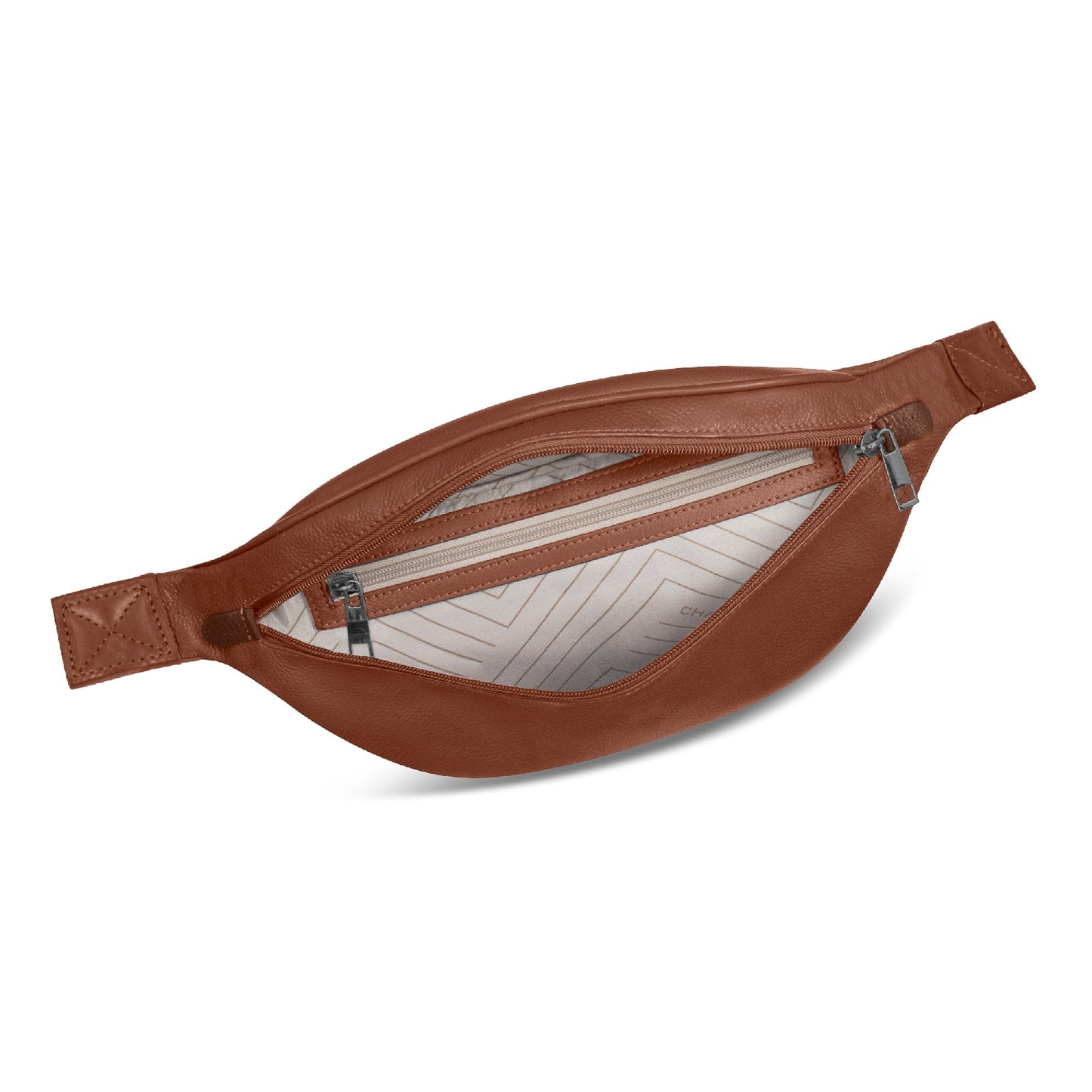 ONYX / LEATHER WAIST-PACK