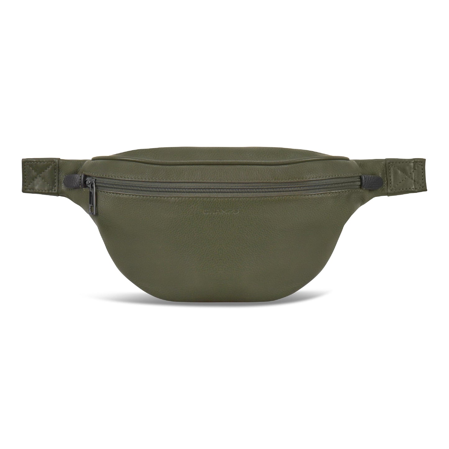 ONYX / LEATHER WAIST-PACK
