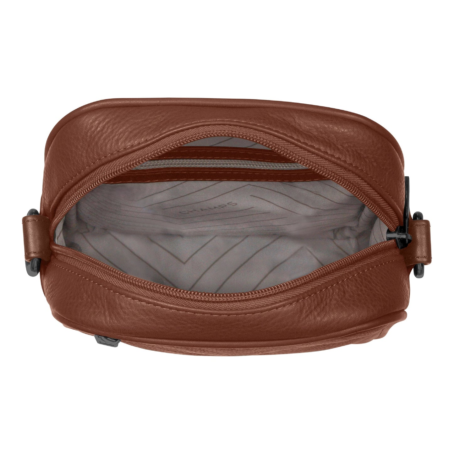 ONYX / LEATHER VERTICAL CROSSBODY BAG
