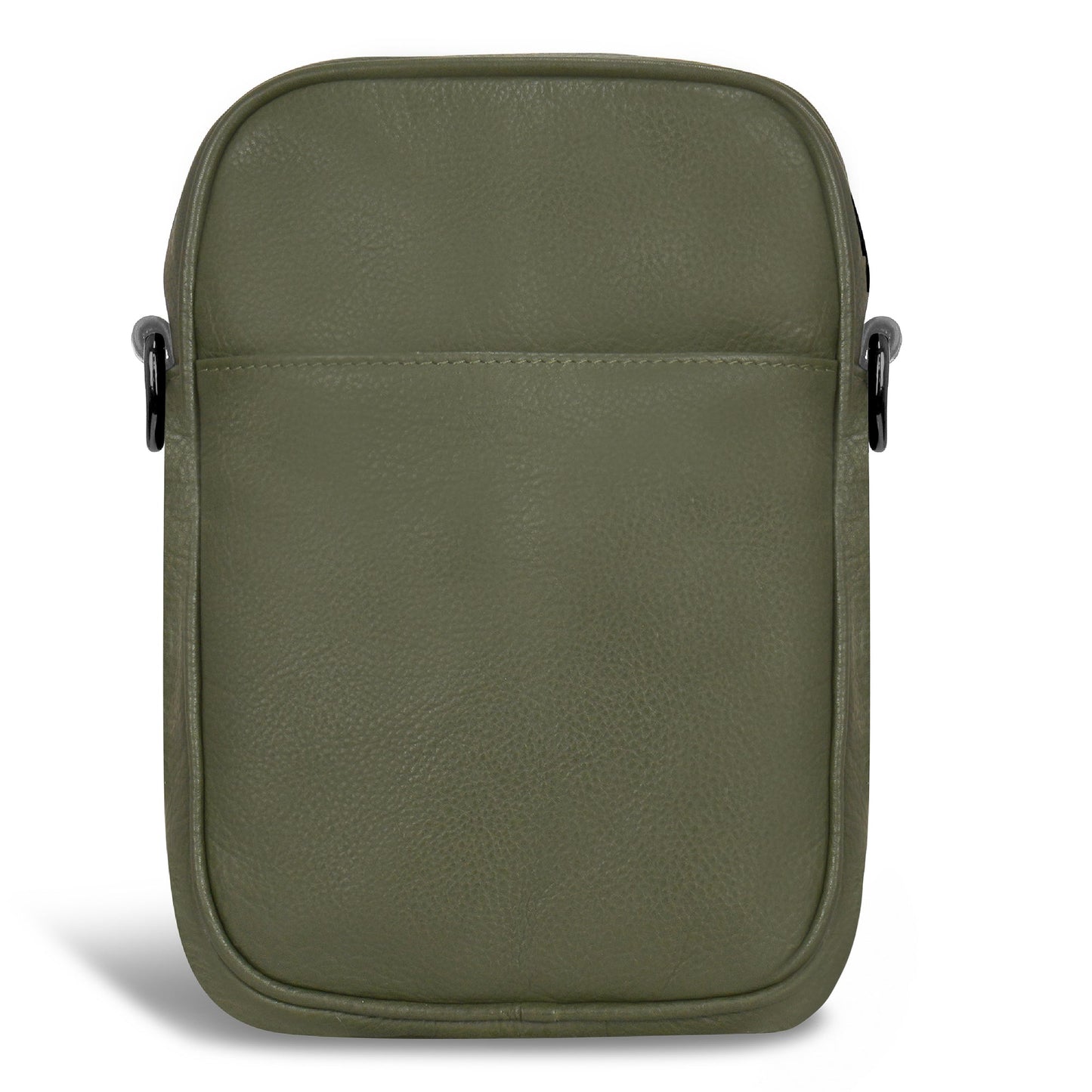 ONYX / LEATHER VERTICAL CROSSBODY BAG