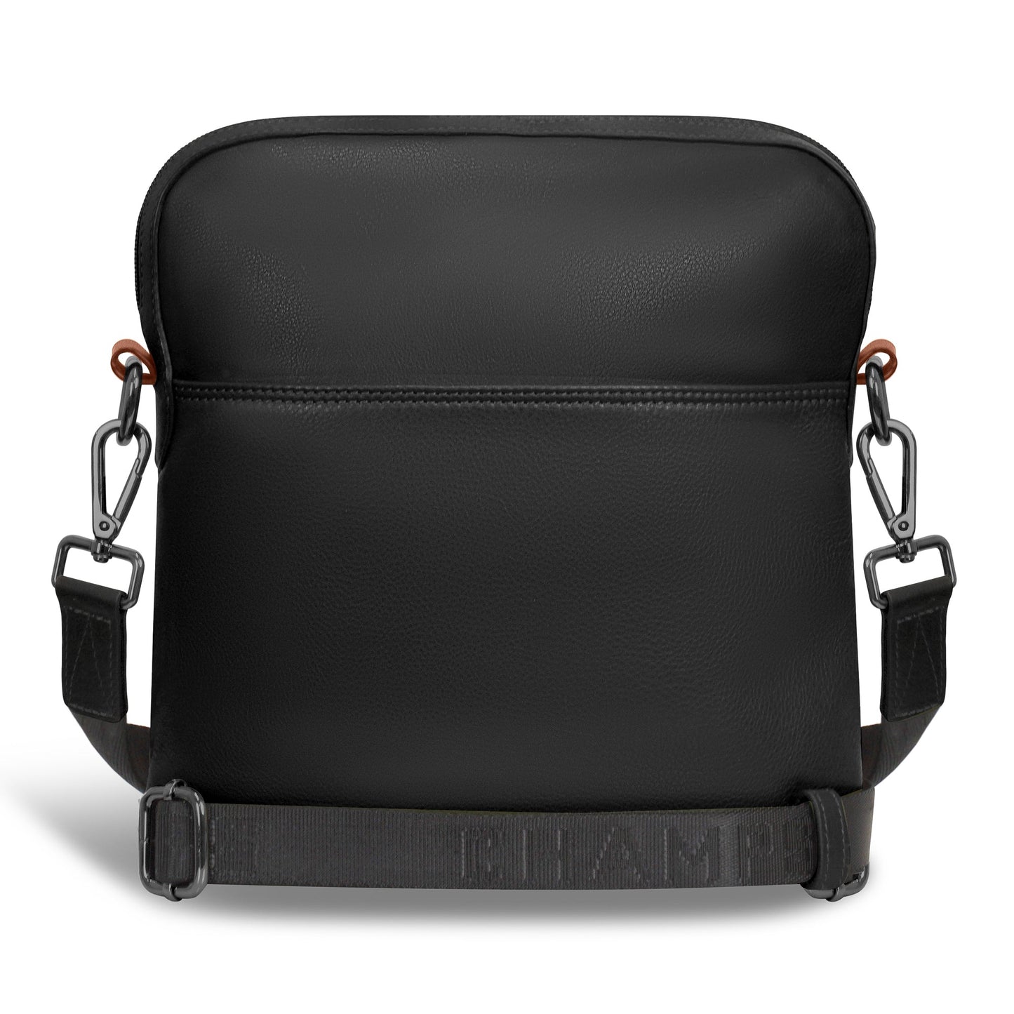 ONYX / LEATHER CROSSBODY BAG