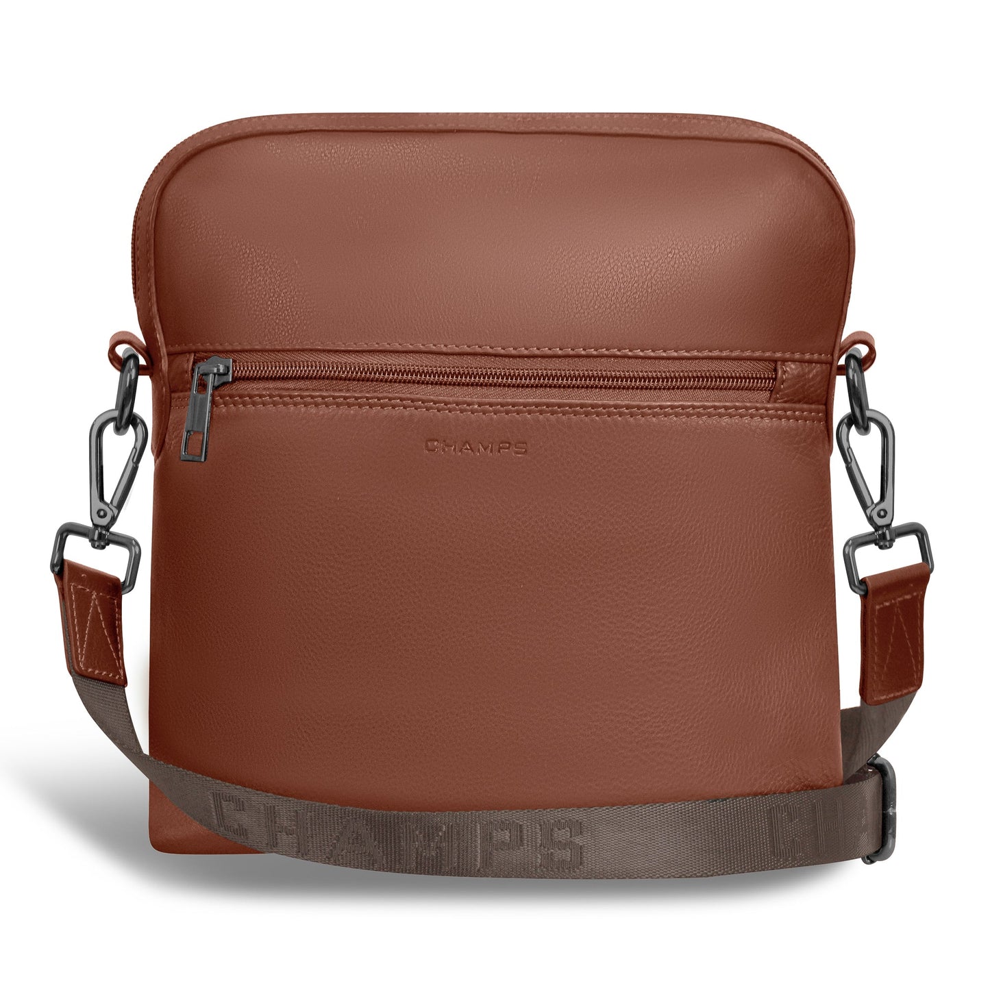 ONYX / LEATHER CROSSBODY BAG