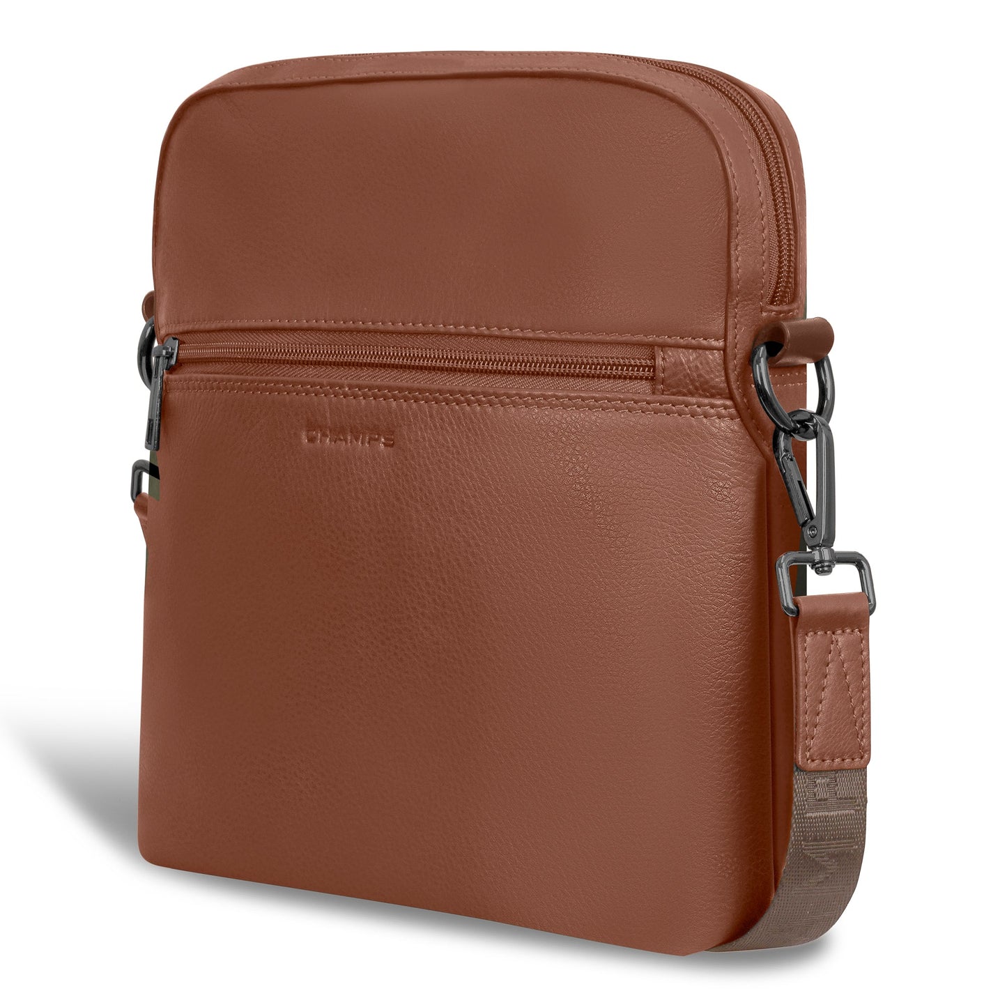 ONYX / LEATHER CROSSBODY BAG