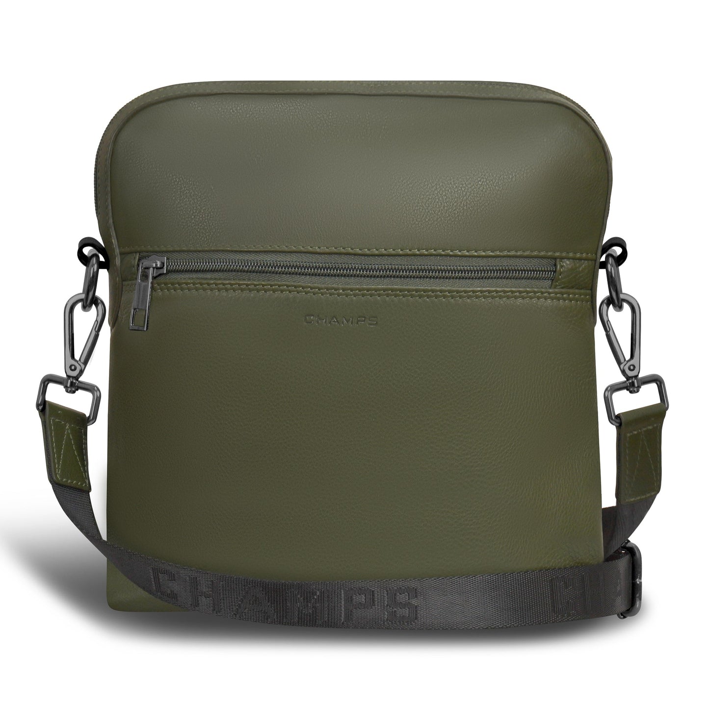 ONYX / LEATHER CROSSBODY BAG