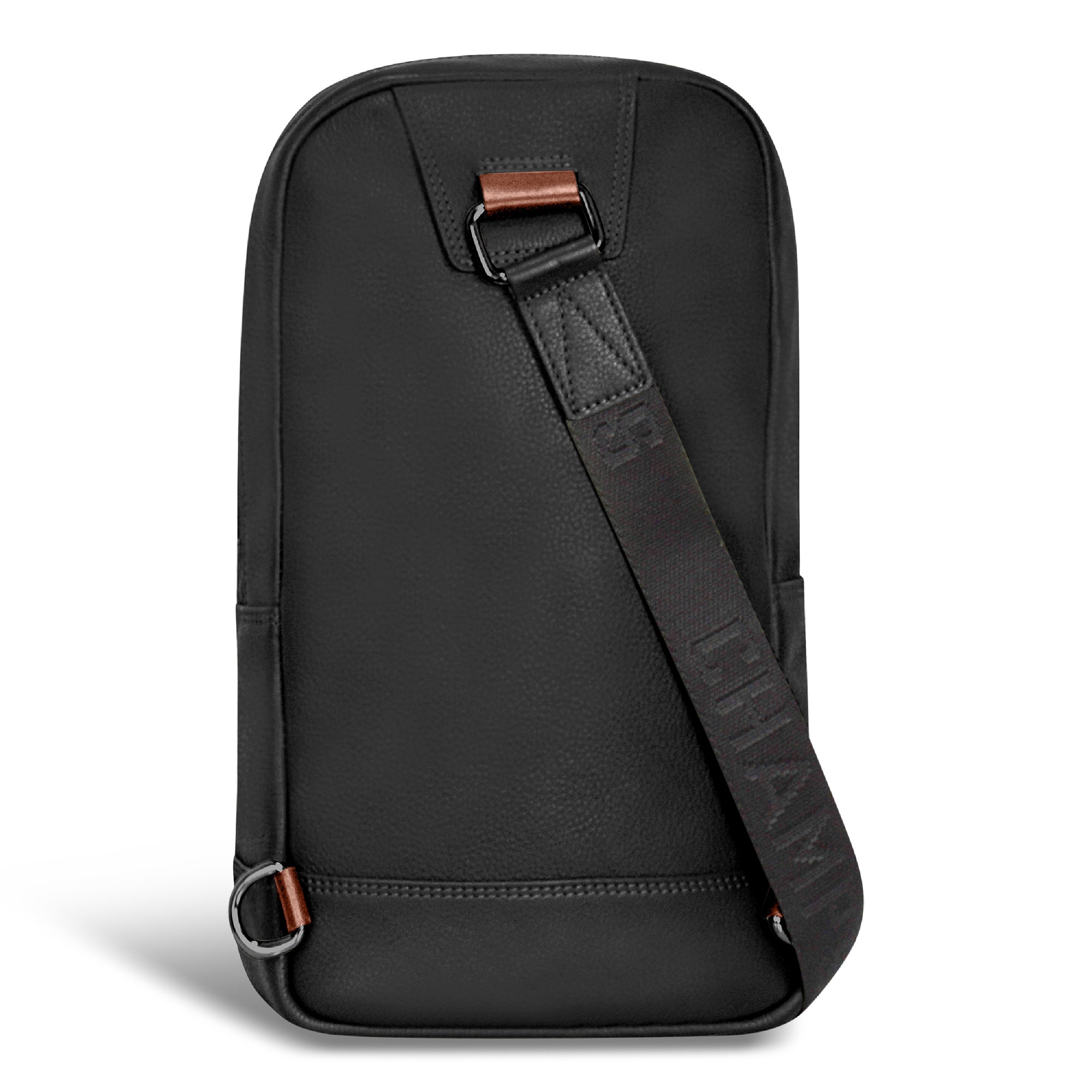 Onyx / Leather Sling Bag