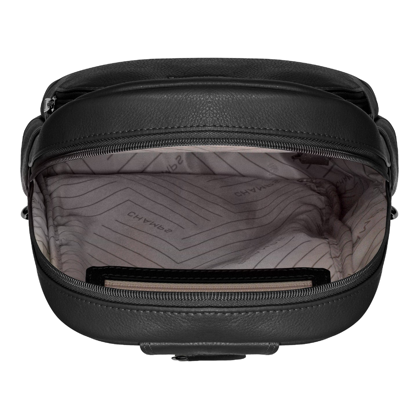 ONYX / LEATHER SLING BAG