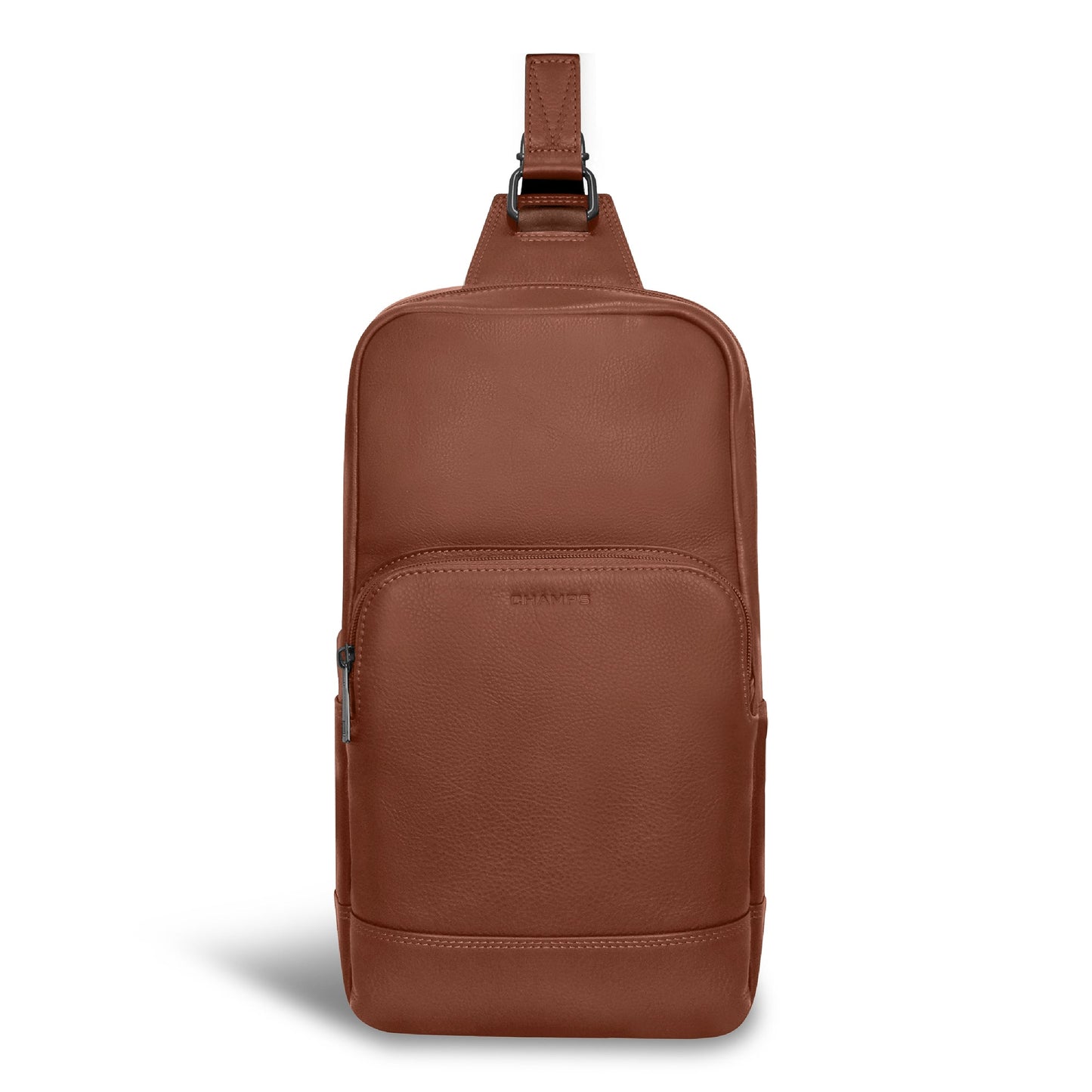 ONYX / LEATHER SLING BAG