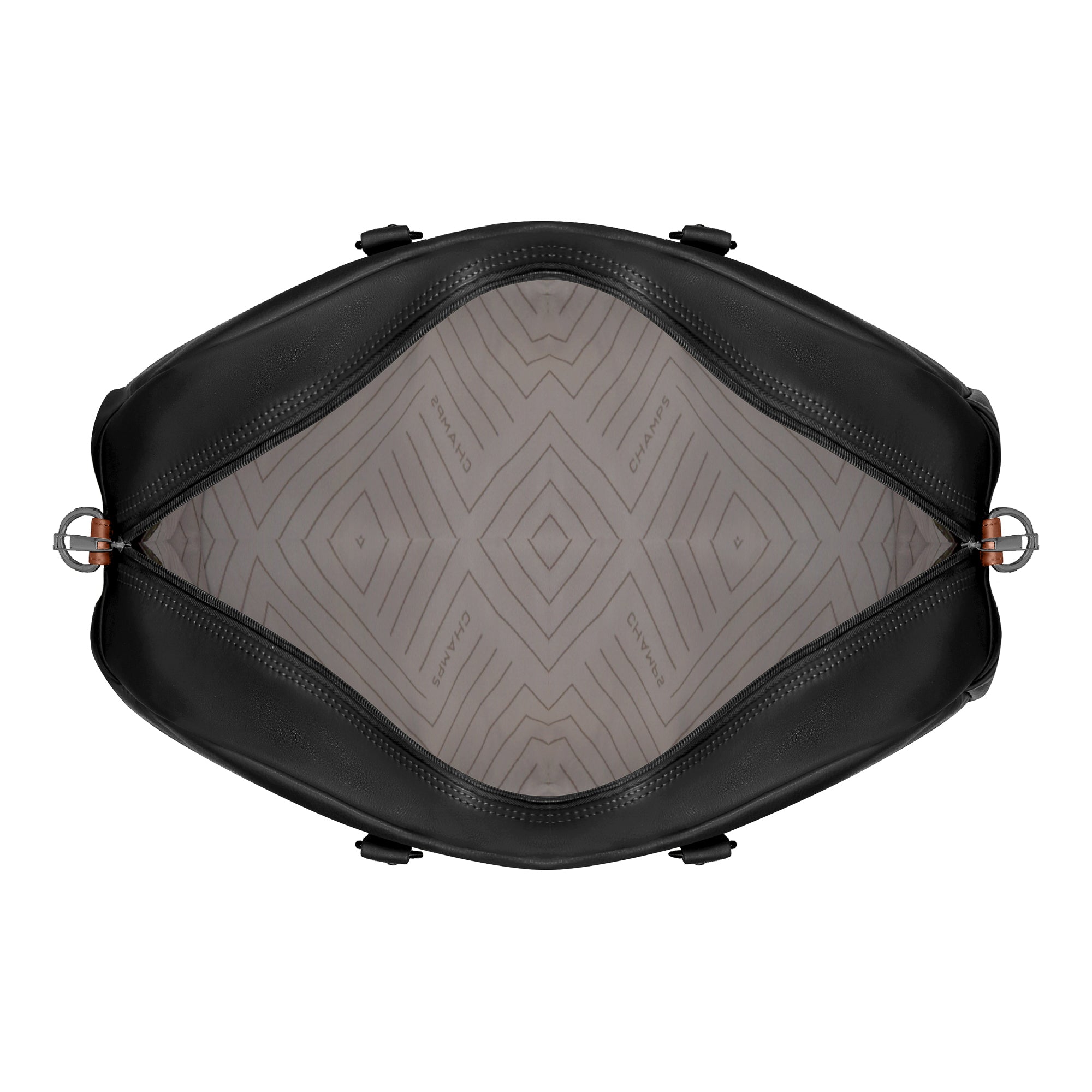 Onyx / Leather Duffle Bag 9