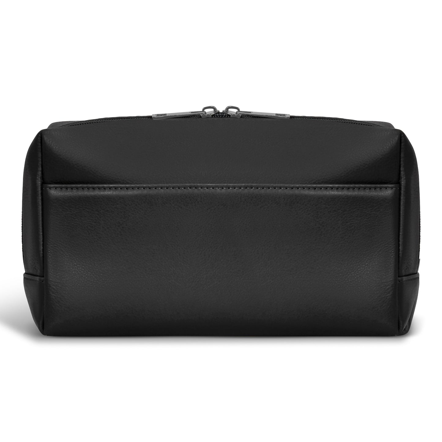 ONYX / LEATHER TOILETRY BAG