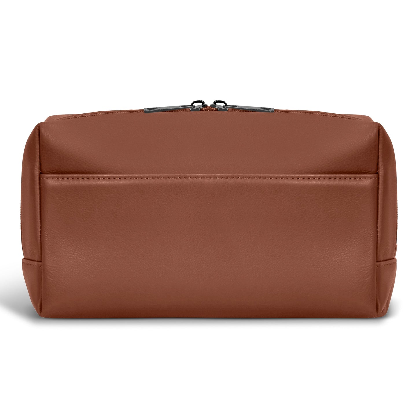 ONYX / LEATHER TOILETRY BAG