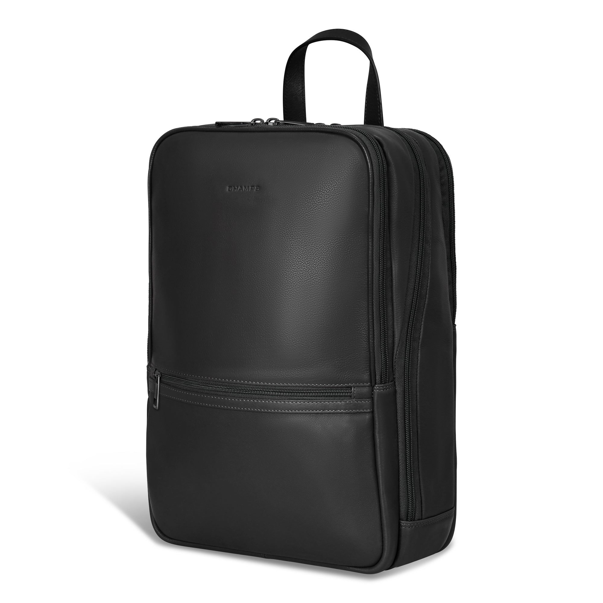 Onyx / Leather Classic Backpack 3