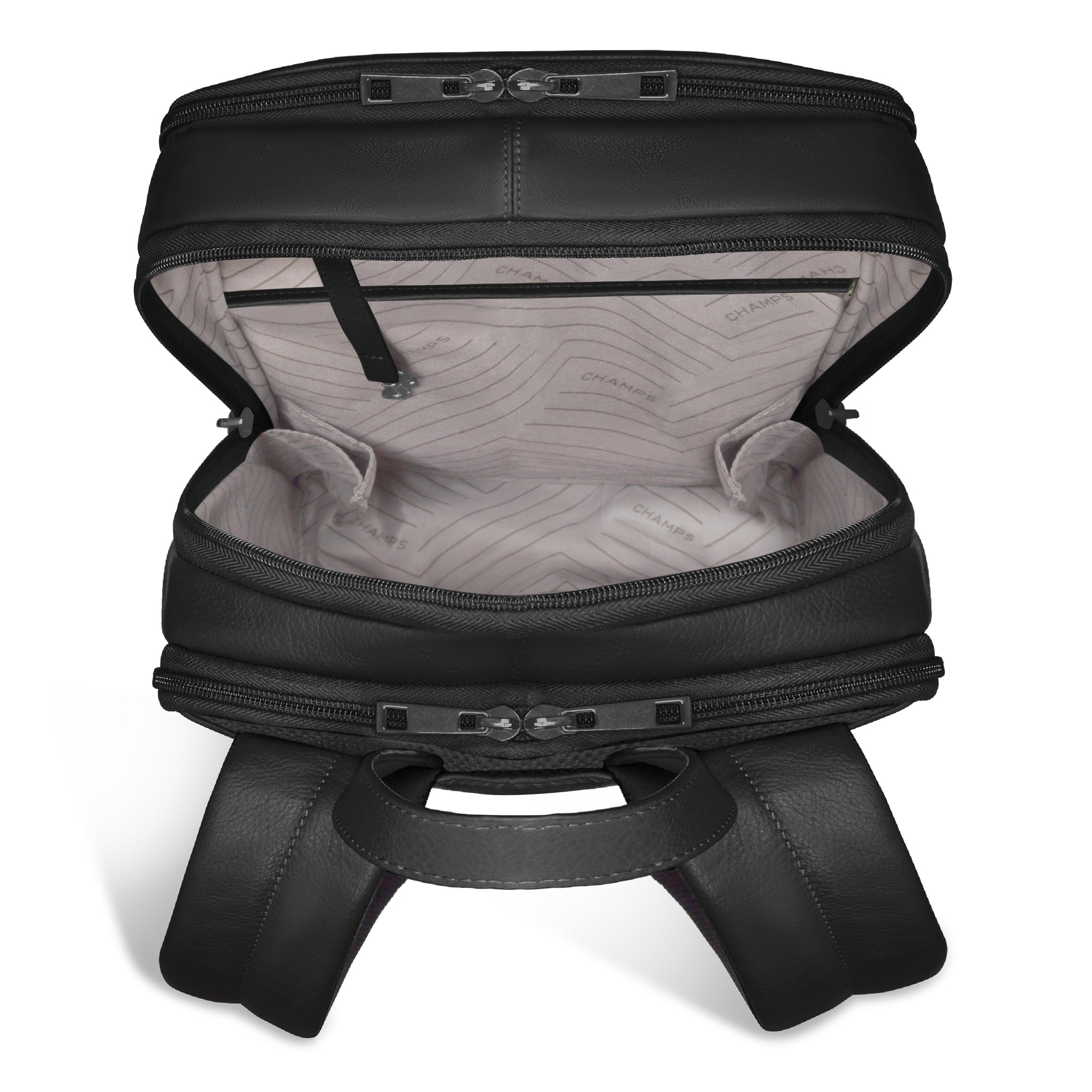 Onyx / Leather Classic Backpack 6